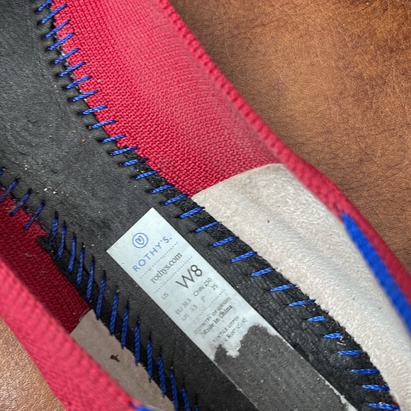 Rothy’s ruby red flats - Picture 5 of 5